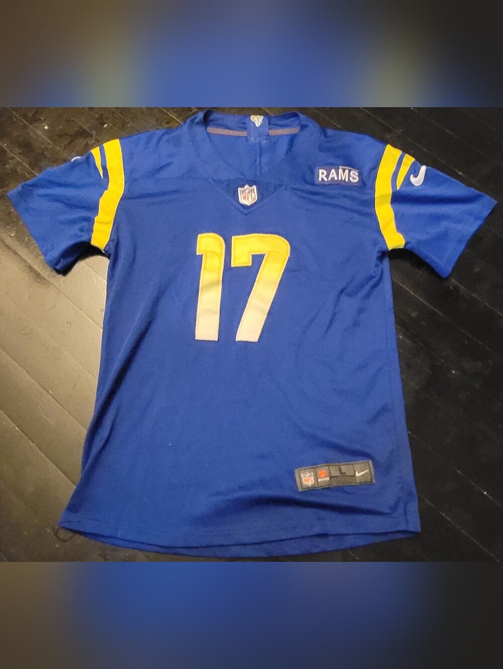 Puca Nacua Los Angele Rams 17 Football Jersey.